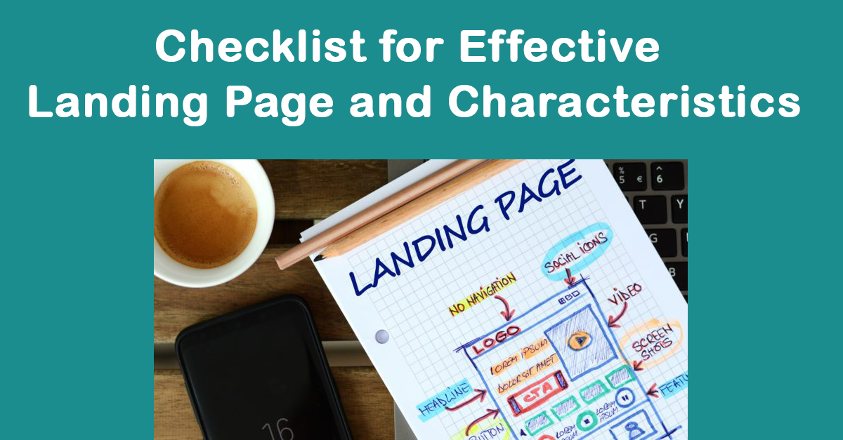 Checklist For Effective Landing Page And Characteristics