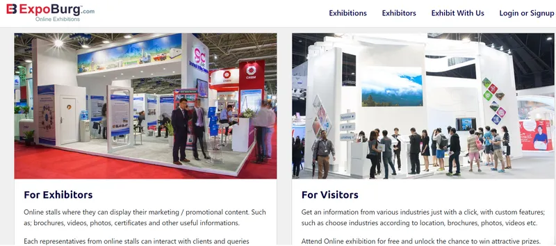 Expoburg Online Exhibitions
