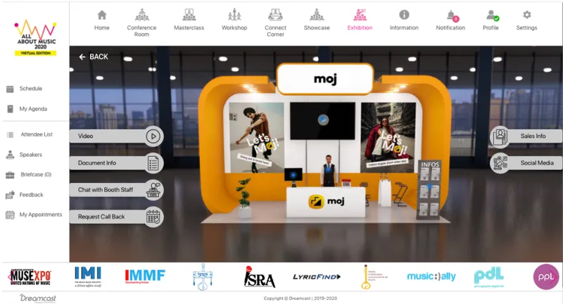 Dreamcast Virtual Exhibitions Platform