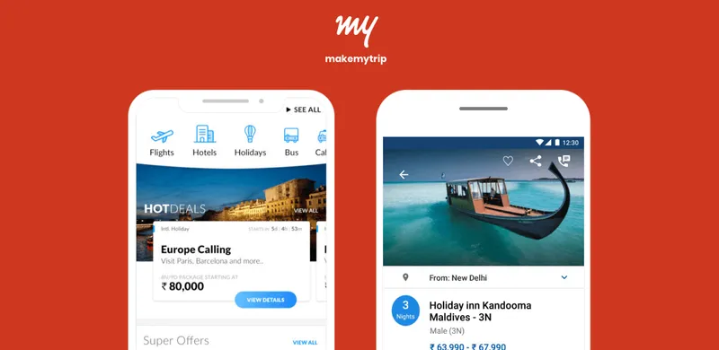 Makemytrip Travel App