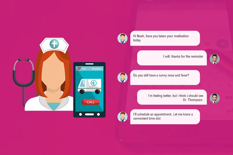 How chatbots are helping in the healthcare domain?