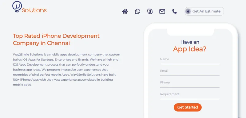 Way2Smile - iPhone App Development Company in Chennai