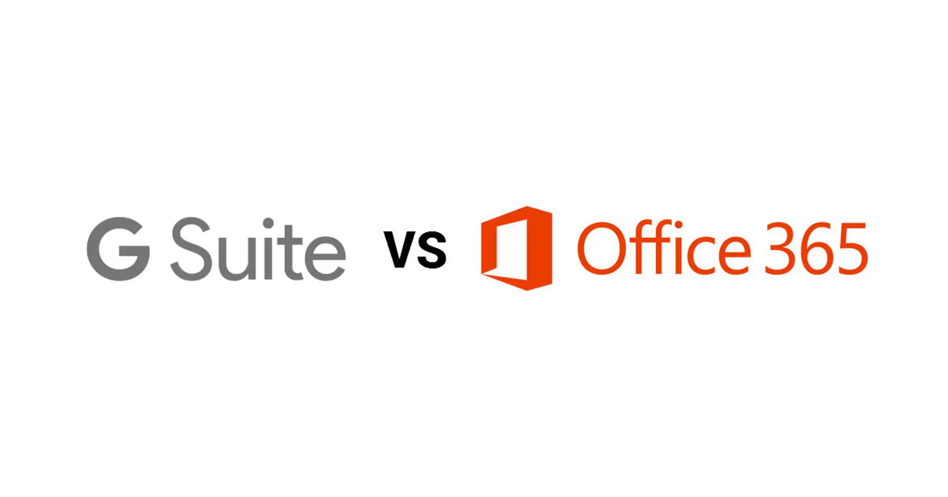 A Comparison between Microsoft Office 365 and Google Suite