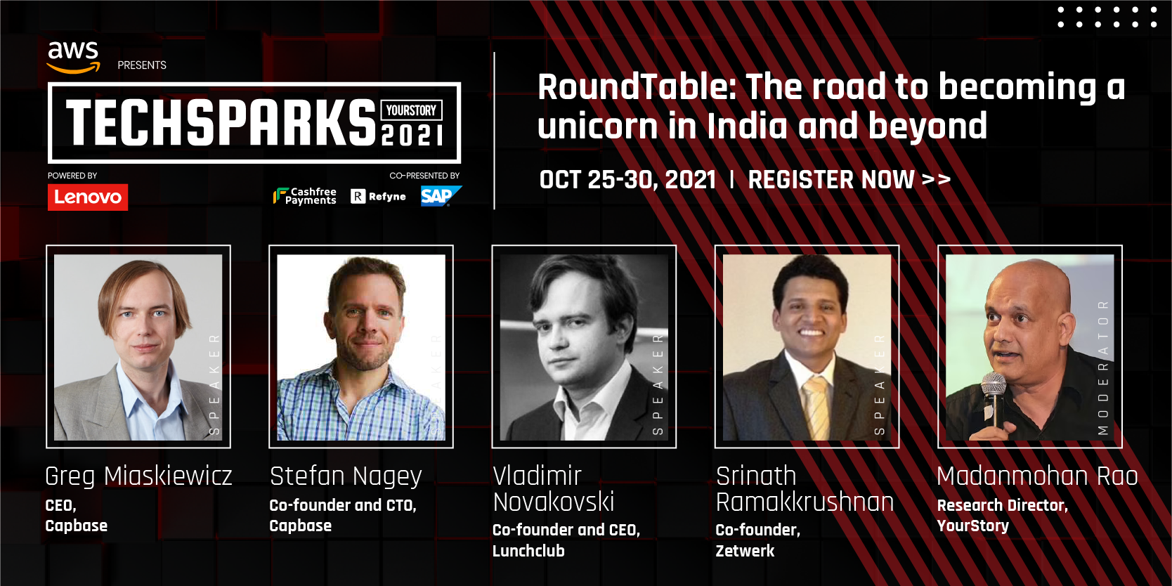 Unicorn club members discuss journey to $1 B valuation, startup regulations at TechSparks 2021 

