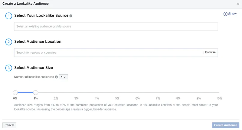 facebook lookalike audiences
