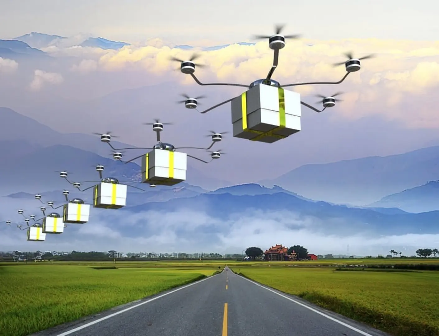 Dubai company offers free drone service to HP govt to transport medical aid to remote areas