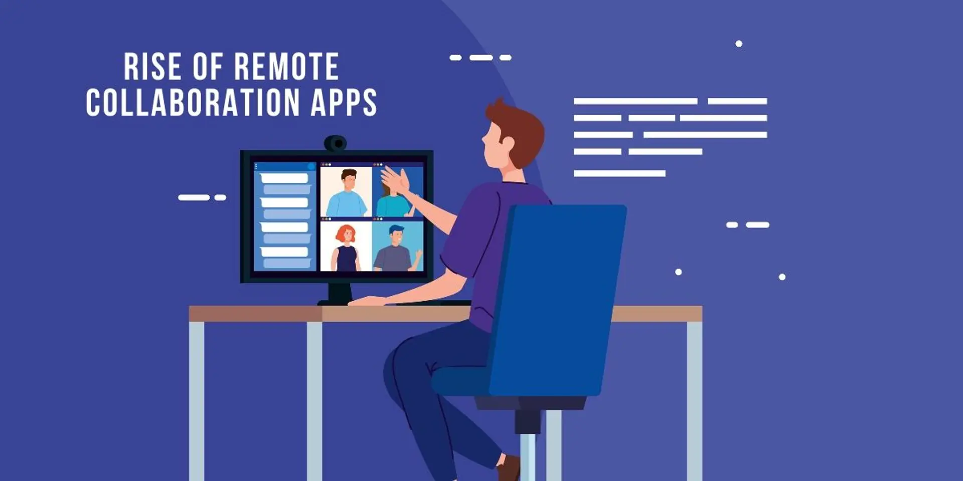 Rise of Remote Collaboration Apps: How to create your own Zoom like Video Conference App?