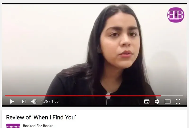 Book Review of When I Find You