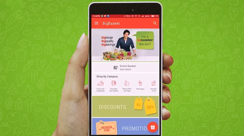 Big Basket App - Best Apps for Mobile Shopping