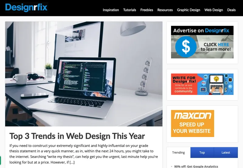 Designrfix - Best Web Designing Blogs