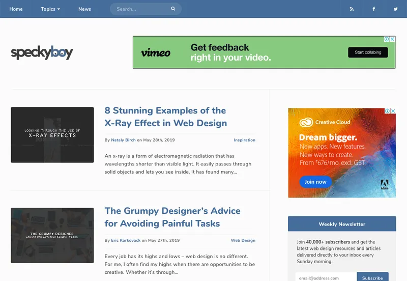 Speckyboy - Best Web Designing Blogs