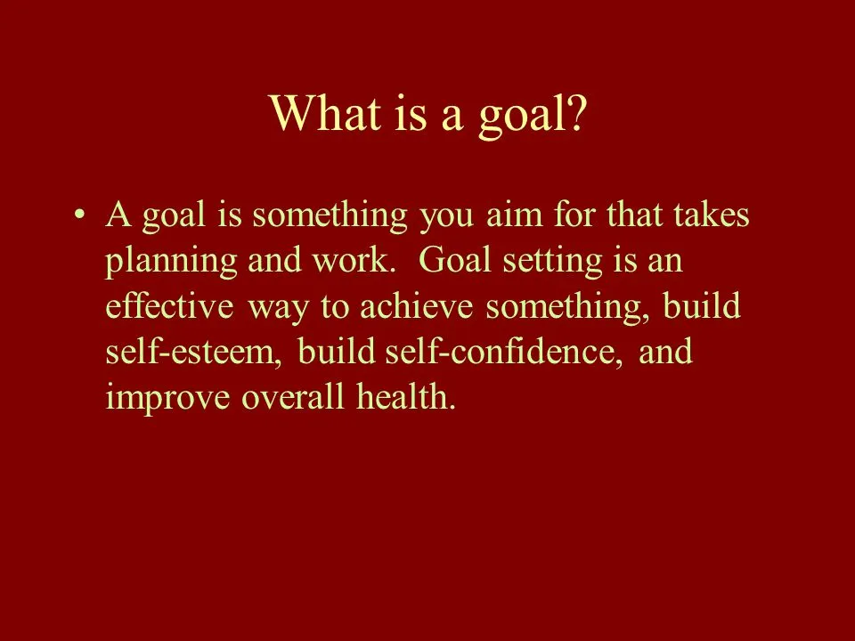 How to achieve your goals and dreams?