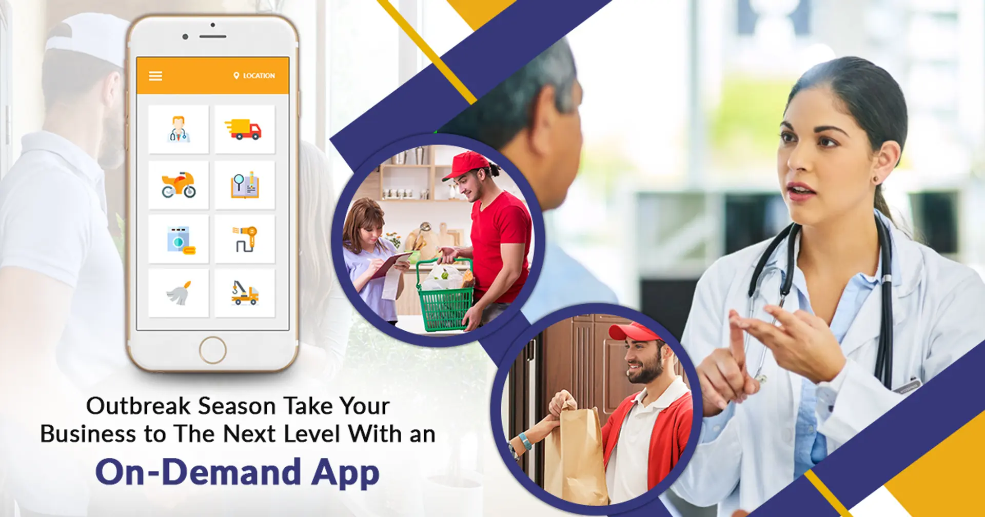 Covid-19 Outbreak: Take your business to the next level with an on-demand app