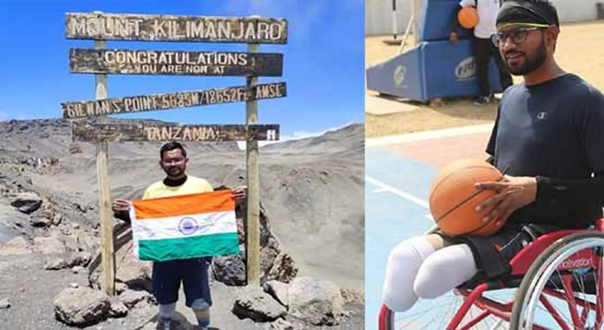 पैरों से दिव्यांग साहू में अभी दुनिया की सात और ऊंची चोटियां फतह करने का जज्बा