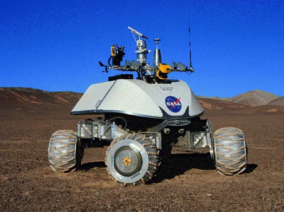 वह Lunar Rover जिसे बनाने के लिए ललितेश ने विलियम 'रेड' व्हिटकेकर के साथ काम किया