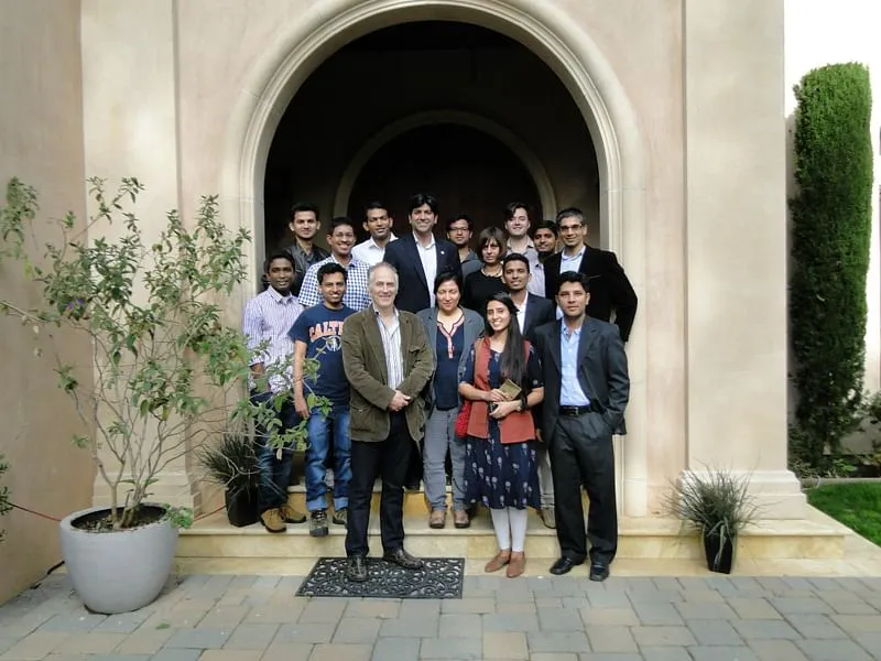 Caltech के दिनों के दौरान