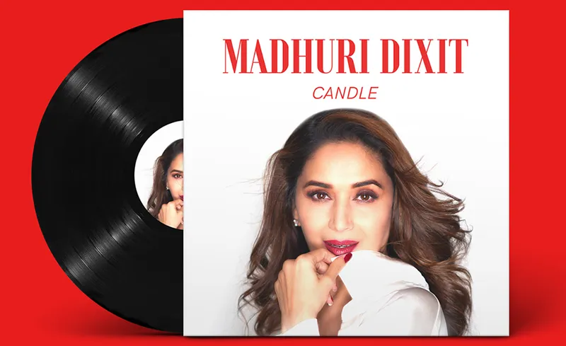 माधुरी दीक्षित नेने ने हाल ही में 'Candle' टाइटल से एक इंग्लिश सींगल रिलीज़ किया है (फोटो साभार: Facebook/MadhuriDixitNene)