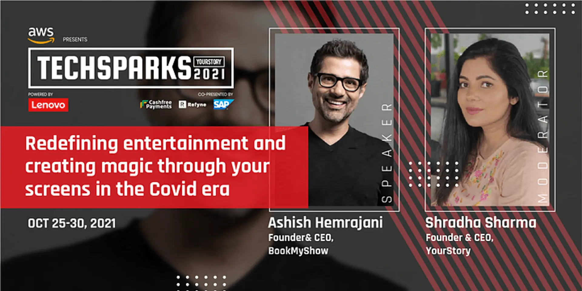 महामारी के बाद अब फिर से कुछ यूं पटरी पर आ रहा है BookMyShow, TechSparks 2021 में आशीष हेमराजानी ने बताईं खास बातें