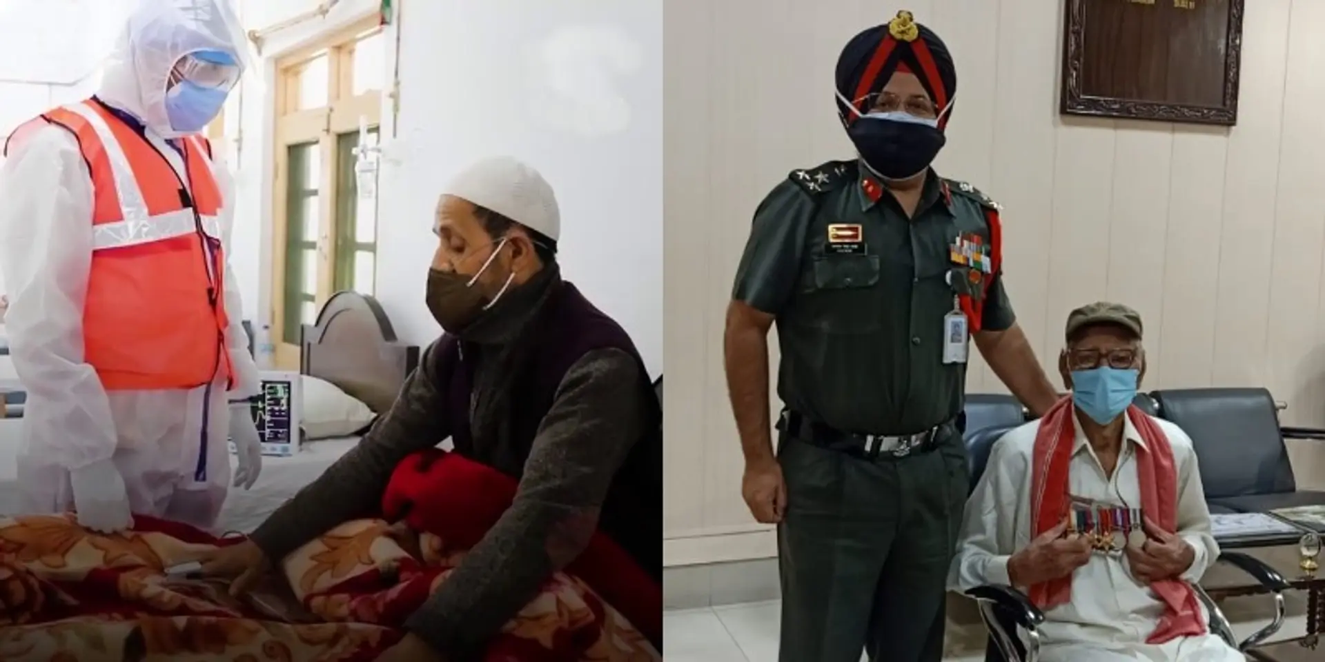 पहले देश की सीमा पर डटे रहे अब कोरोना मरीजों की मदद को आगे आए ये रिटायर्ड सैनिक