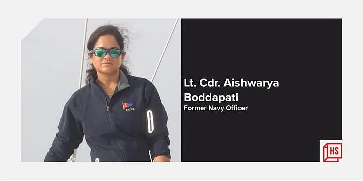 भारतीय नौसेना की पूर्व लेफ्टिनेंट कमांडर ऐश्वर्या बोद्दापति ऐतिहासिक