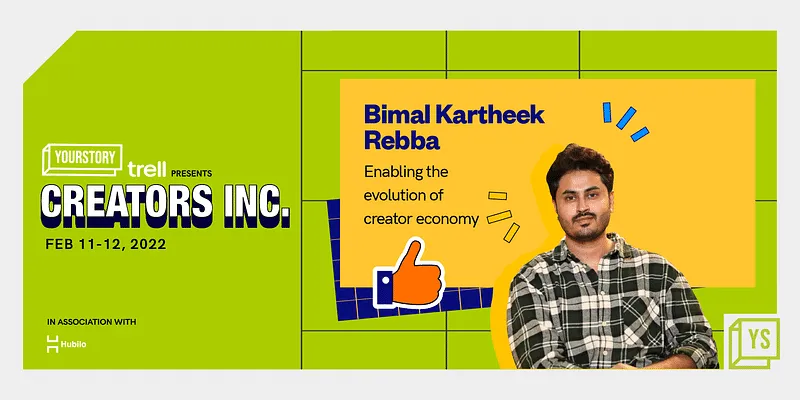 Bimal Kartheek Rebba, Co-founder and COO of ﻿Trell﻿