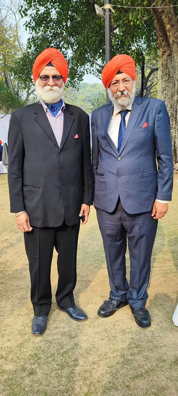 Brigadier Premjit Singh Panesar (left) and Kamaljeet Singh (right)