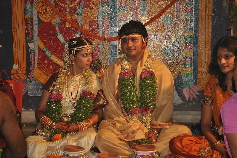 मधुसूदन की शादी की एक तस्वीर 