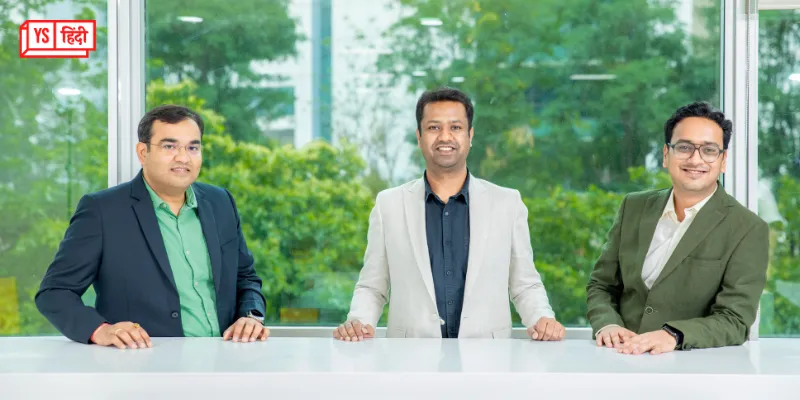 CoinSwitch के को-फाउंडर (L-R) - विमल सागर तिवारी (COO), आशीष सिंघल (CEO) और गोविंद सोनी (CTO)