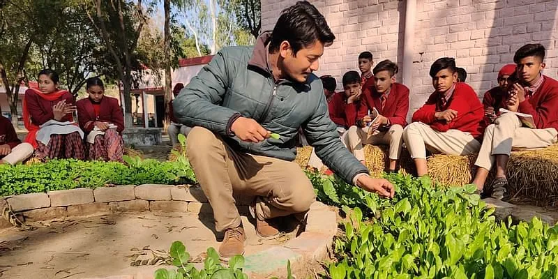Edible Greens' परियोजना के सत्रों के दौरान विपेश