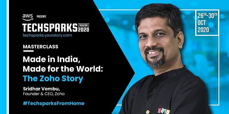 [TechSparks 2020] 1000 Zoho हीरो, 1000 नए स्टार्टअप: इकोसिस्टम की ग्रोथ और जॉब क्रिएशन को लेकर बोले श्रीधर वेम्बु