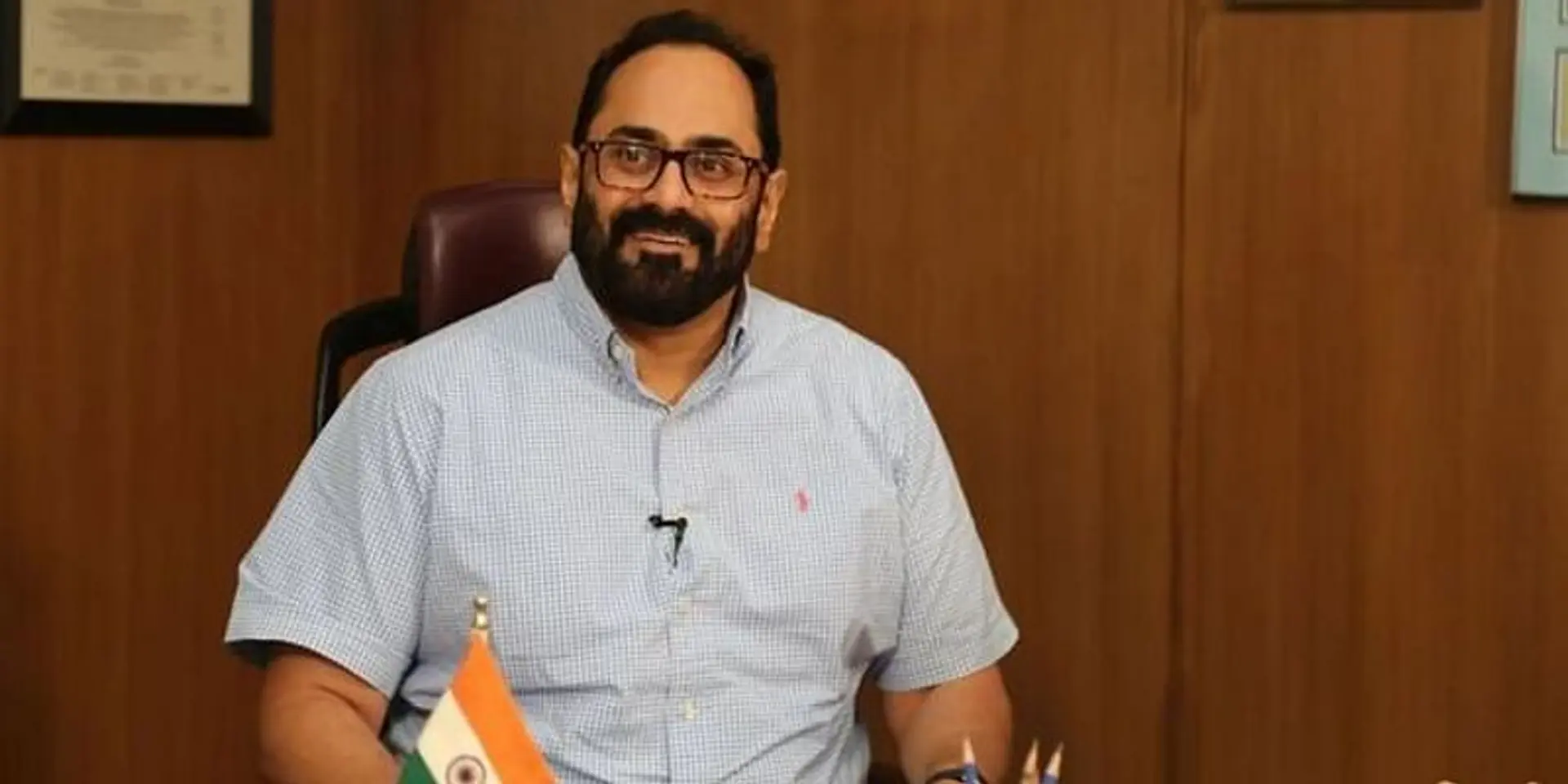 2025-26 तक टेक्नोलॉजी को भारतीय GDP का 20-25% करने का लक्ष्य: IT मंत्री राजीव चंद्रशेखर