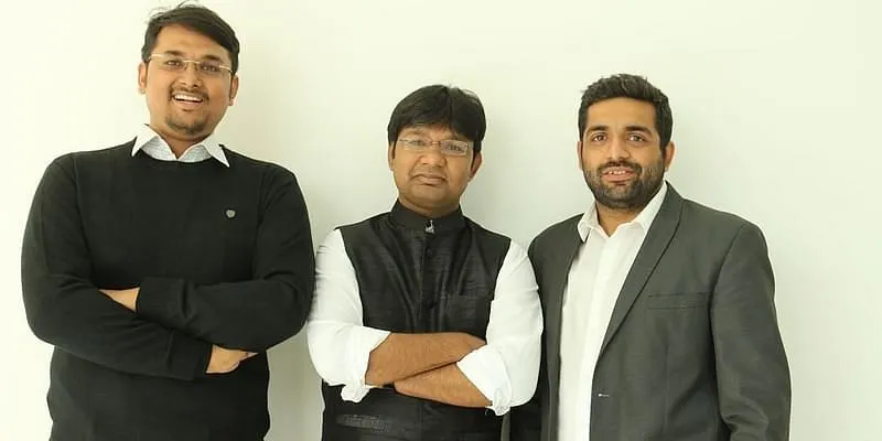 Innovaccer के फाउंडर (बाएं से): संदीप गुप्ता, अभिनव शशांक और कानव हसीजा