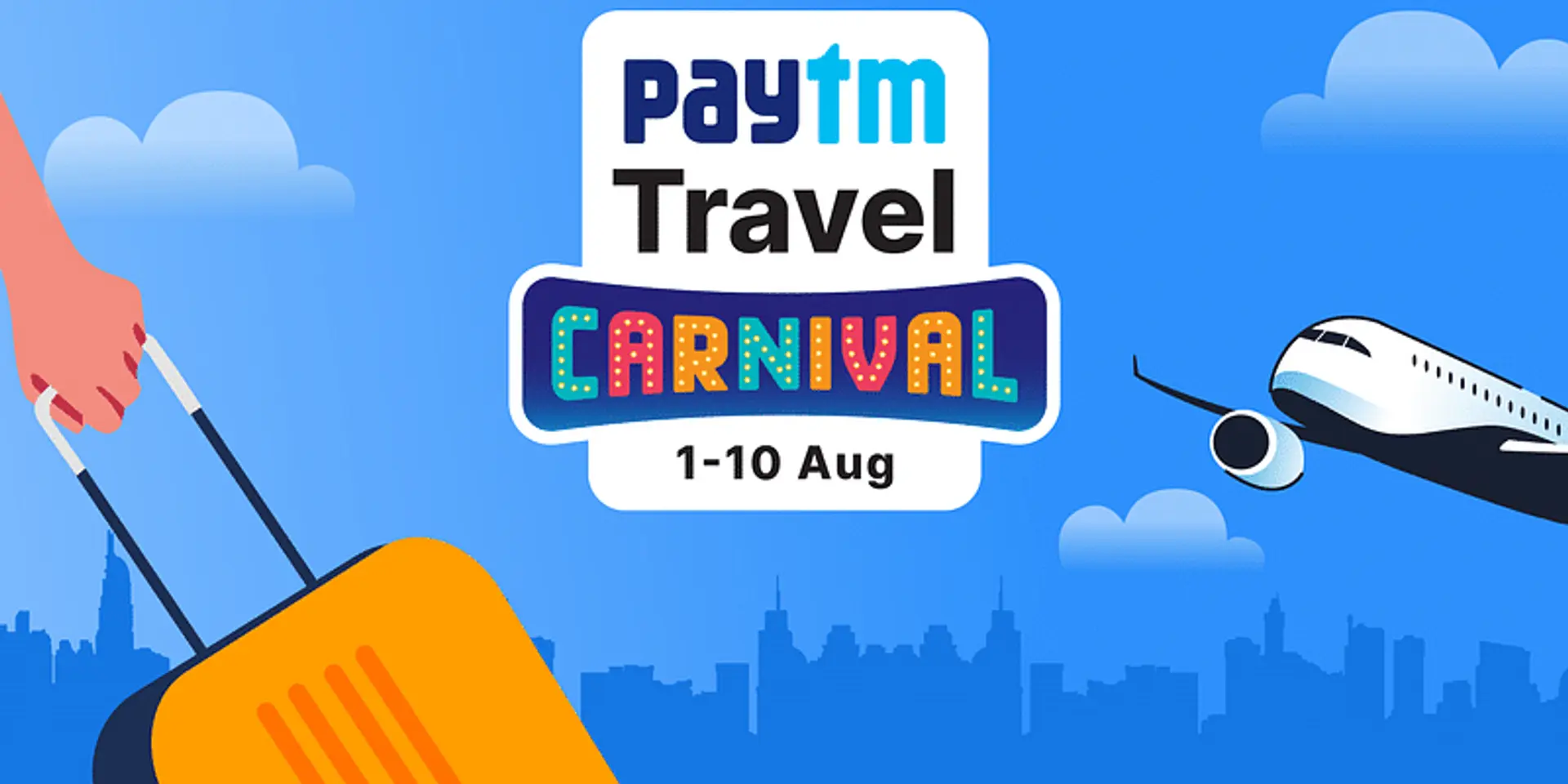 Paytm ने फ्रीडम ट्रैवल कार्निवल की घोषणा की, फ्लाइट बुकिंग पर मिलेगी आकर्षक छूट