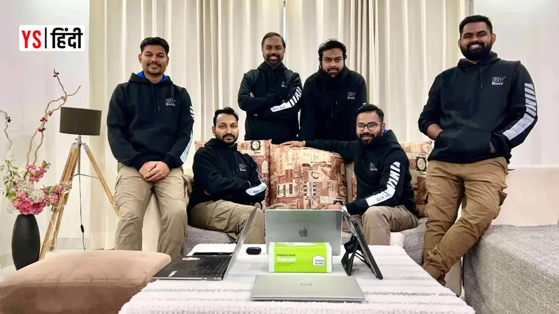 (L-R) - Abinash Sahoo (CTO), Satyabrata Satapathy (CEO), Umang Rathi, Sultan Khan, Gaurav Accha and Rahul Kumar