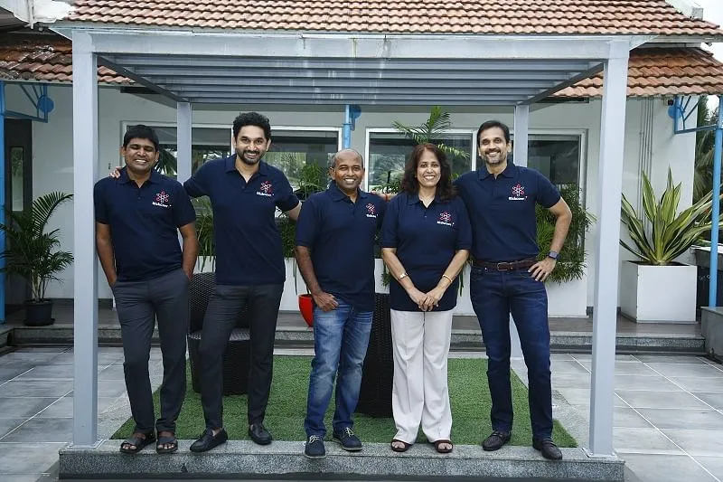 (L-R) आसिफ सीएच, चिरंत पाटिल, सुवेंदु प्रस्टी, विद्या श्रीधरन और सौरभ भंडारी