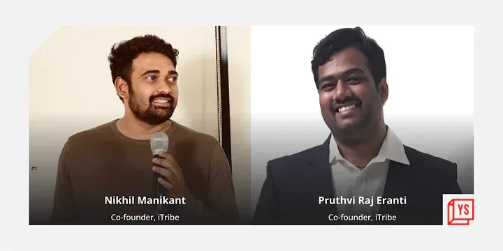 Nikhil Manikanta and Pruthvi Raj Eranti, Co-founder, iTribe