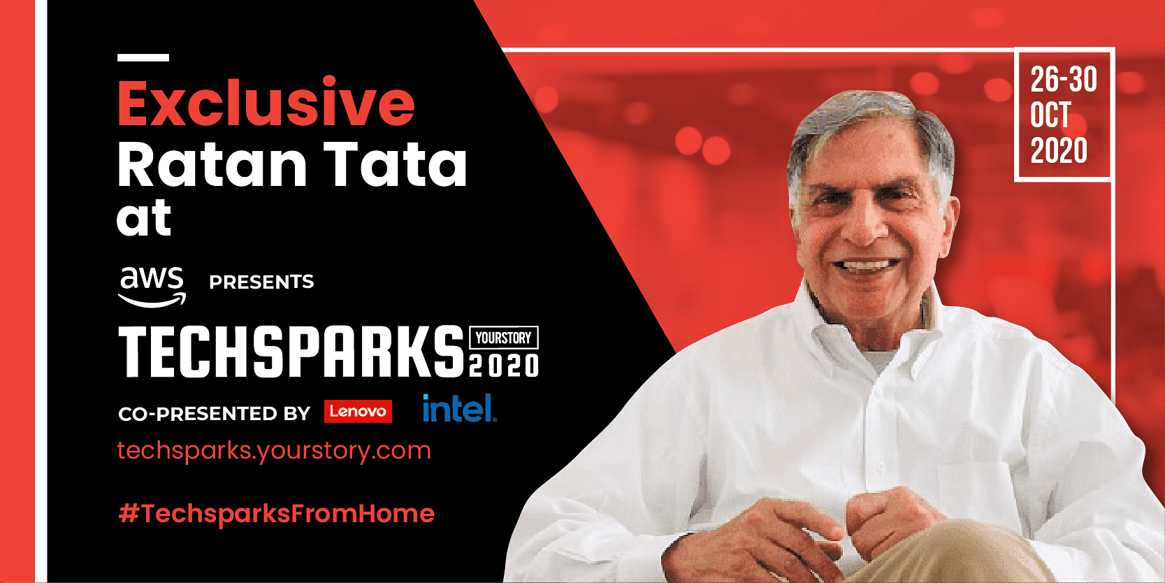 रतन टाटा ने YourStory के TechSparks 2020 के समापन भाषण में दिया दिल छू लेने वाला संदेश