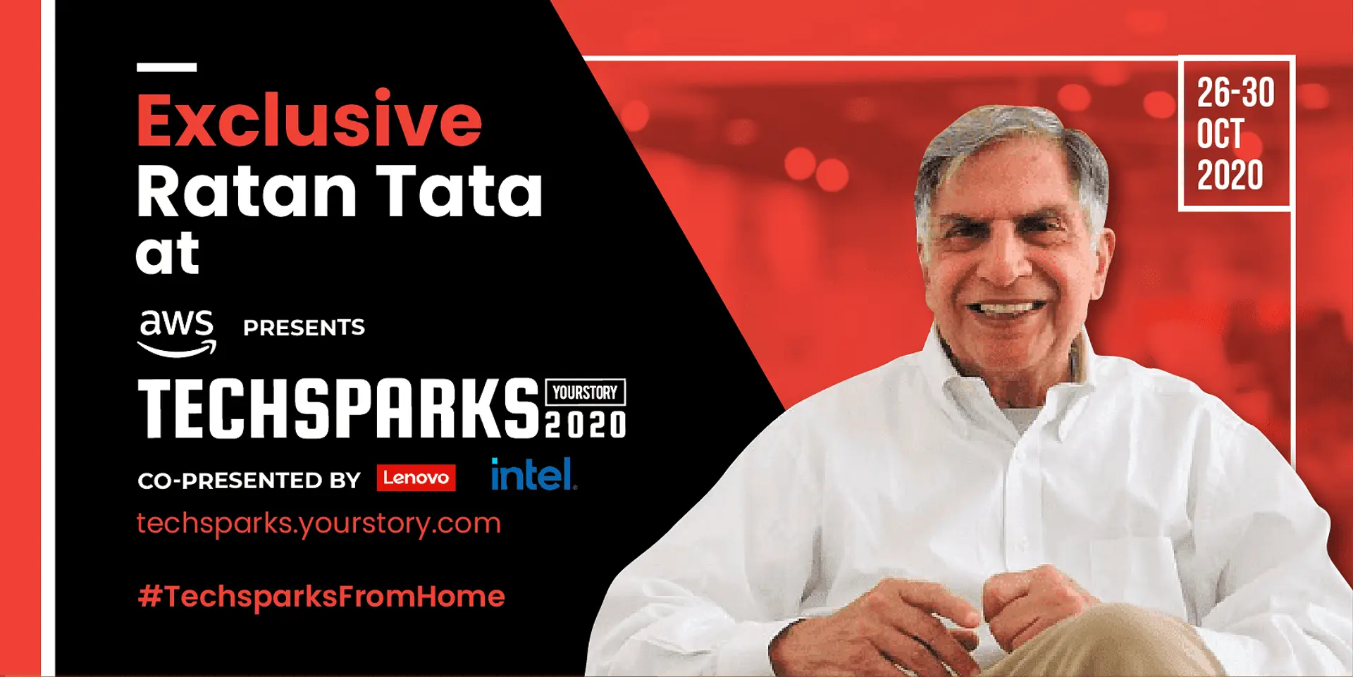 रतन टाटा ने YourStory के TechSparks 2020 के समापन भाषण में दिया दिल छू लेने वाला संदेश