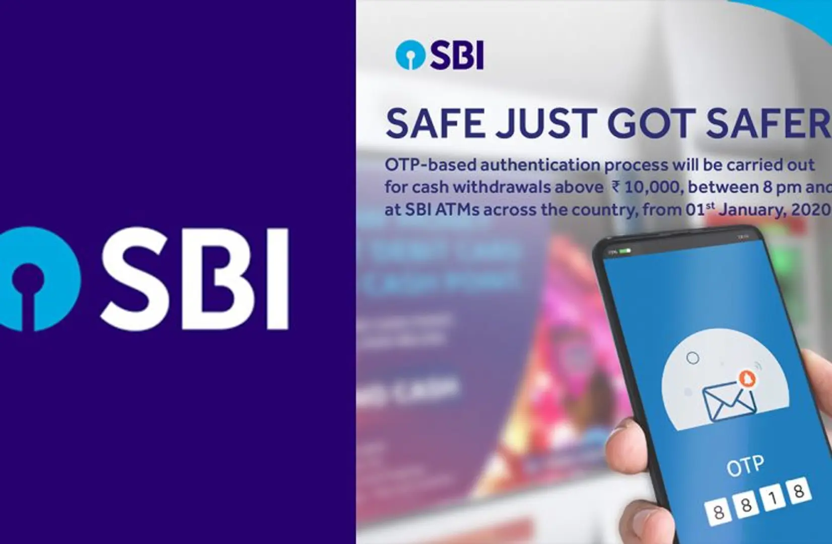 इंडिया अब नहीं लगेगा लाइन में, SBI ने 1 जनवरी से ATM कैश निकासी का नया तरीका निकाला, पढिए ये खास रिपोर्ट