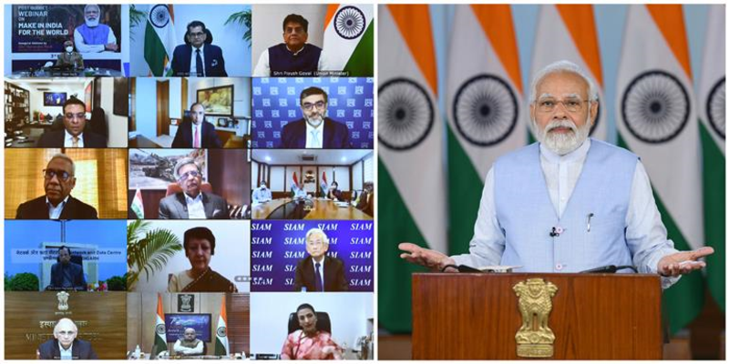 पूरी दुनिया भारत को मैन्युफैक्चरिंग पावरहाउस के रूप में देख रही है: पीएम मोदी