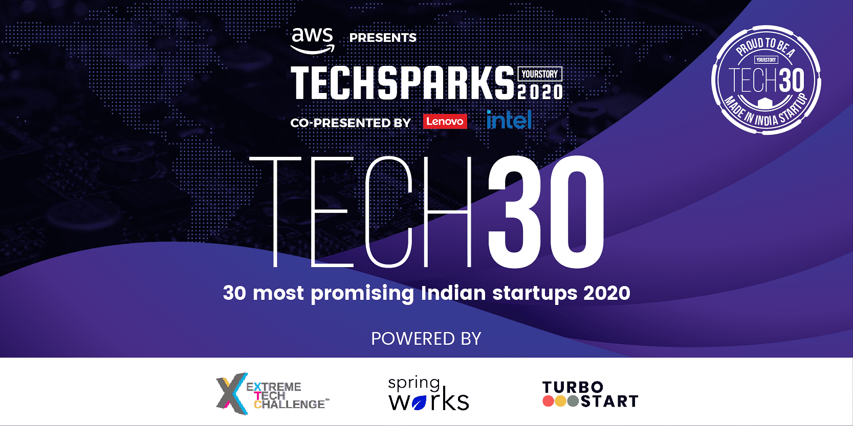 [TechSparks 2020] Tech30: YourStory ने जारी की भारत के हाई-पोटेंशियल टेक स्टार्टअप्स की लिस्ट