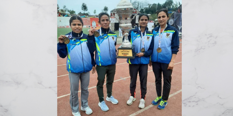 भारतीय रेलवे की महिला टीम ने राष्ट्रीय क्रॉस कंट्री चैंपियनशिप में जीता गोल्ड मेडल