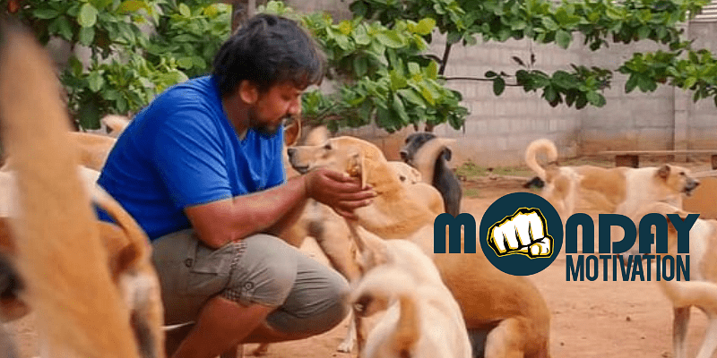 मिलें बेंगलुरू के इस पशु प्रेमी से, जिसने 300 से अधिक आवारा पशुओं की देखभाल के लिए छोड़ दी अपनी नौकरी