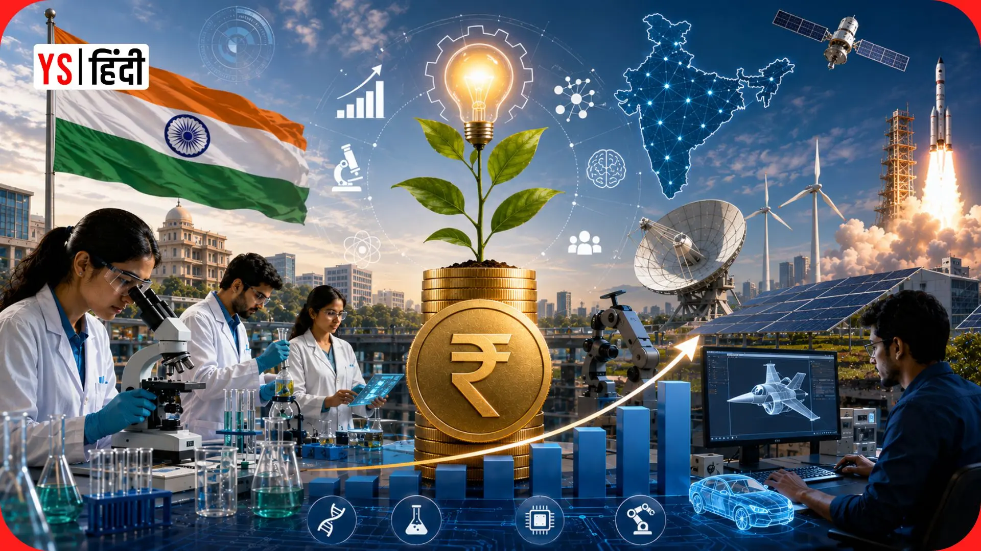 भारत को रिसर्च में करना होगा बड़ा निवेश, GDP का 2% R&D पर खर्च करने की जरूरत: नीति आयोग