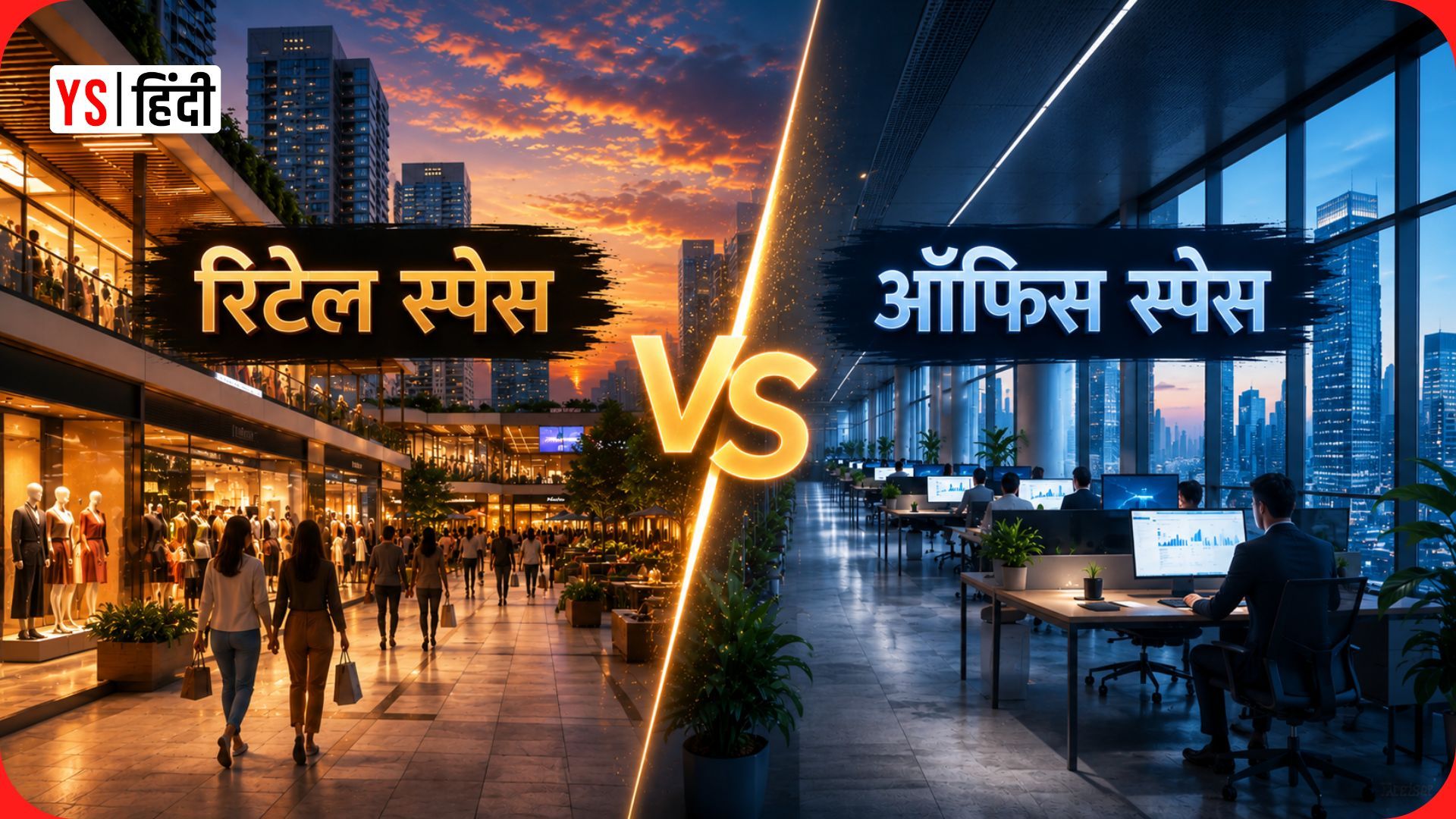 रिटेल Vs. ऑफिस स्पेस: साल 2026 में कमाई के मामले में कौन सा कमर्शियल एसेट मार रहा है बाजी?