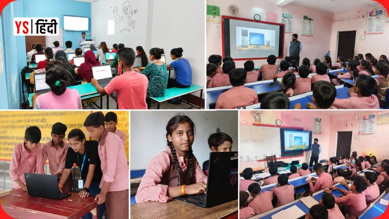 YourStoryHindi_vikas-kumar-sankalp-shiksha-kushinagar-rural-education-ai-robotics--