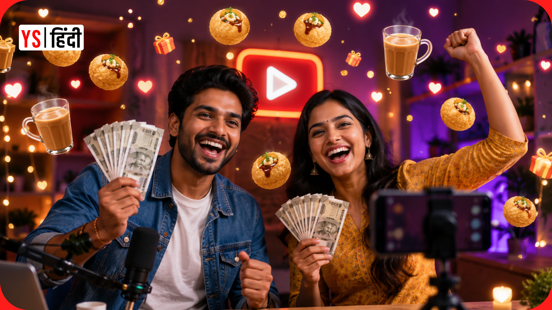 YouTube पर अब भेजें Pani Puri और Chai, भारत में लॉन्च हुआ नया Gifts फीचर, क्रिएटर्स को होगी तगड़ी कमाई!