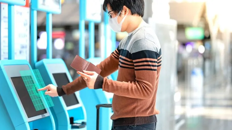 Touch-less touch screen technology