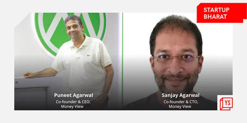 Puneet Agarwal and Sanjay Aggarwal, Bengaluru-based Money View
