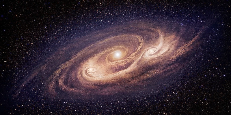 भारतीय शोधकर्ताओं ने खोजी स्थानीय ब्रह्मांड में प्लेन साइट में छिपी हुई धूमिल आकाशगंगा